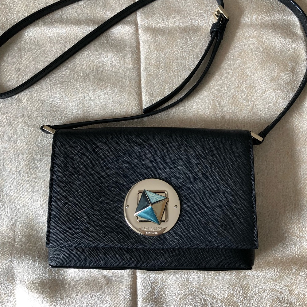 kate spade Newbury Sally Lane black Crossbody Bag